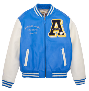 Avirex Baseball Varsity Erkek Ceket Mavi | 370529-PCB