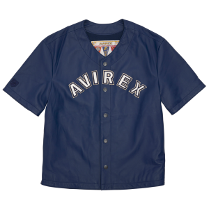Avirex Game Day Nappa Deri Erkek Jersey Bule | 670984-ZRF